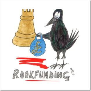 Crow Rook funding Posters and Art